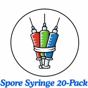 20-Pack Spore Syringe Bundle