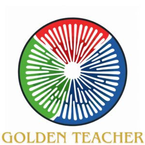 Golden Teacher mushroom spore print